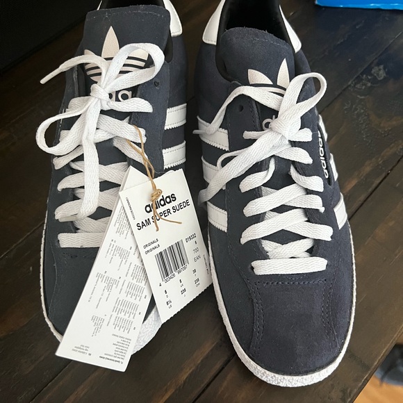 Adidas Navy/white OG Samba sneakers 7.5 - Picture 7 of 7